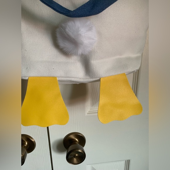 Cute Duck bottom inspired 2 way Canvas tote & Crossbody-NWOT - Picture 6 of 12